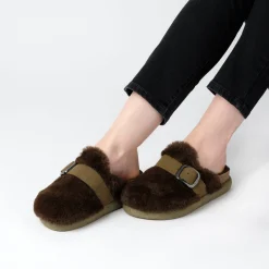 Donna Scholl Sabot*Clog ivy big buckle