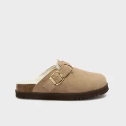 Donna Scholl Sabot*Mules benny fur