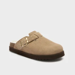 Donna Scholl Sabot*Mules benny fur