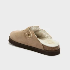 Donna Scholl Sabot*Mules benny fur