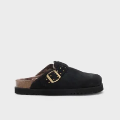 Donna Scholl Sabot*Mules benny fur