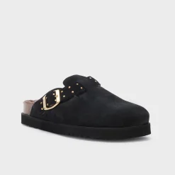 Donna Scholl Sabot*Mules benny fur