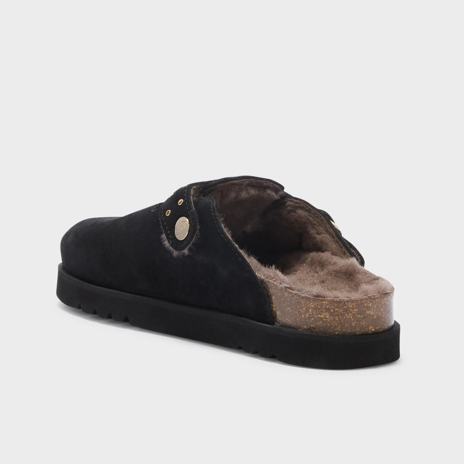 Donna Scholl Sabot*Mules benny fur