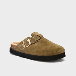 Donna Scholl Sabot*Mules benny fur