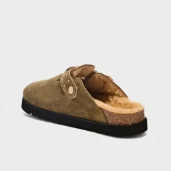 Donna Scholl Sabot*Mules benny fur