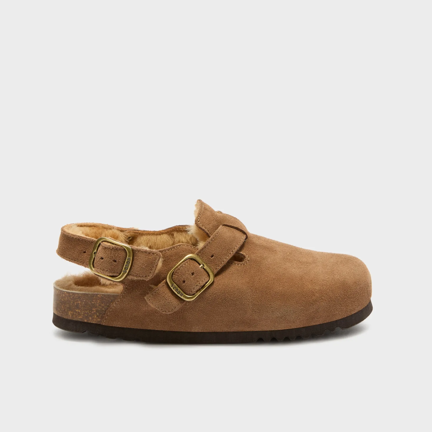 Donna Scholl Sabot*Mules fae fur backstrap