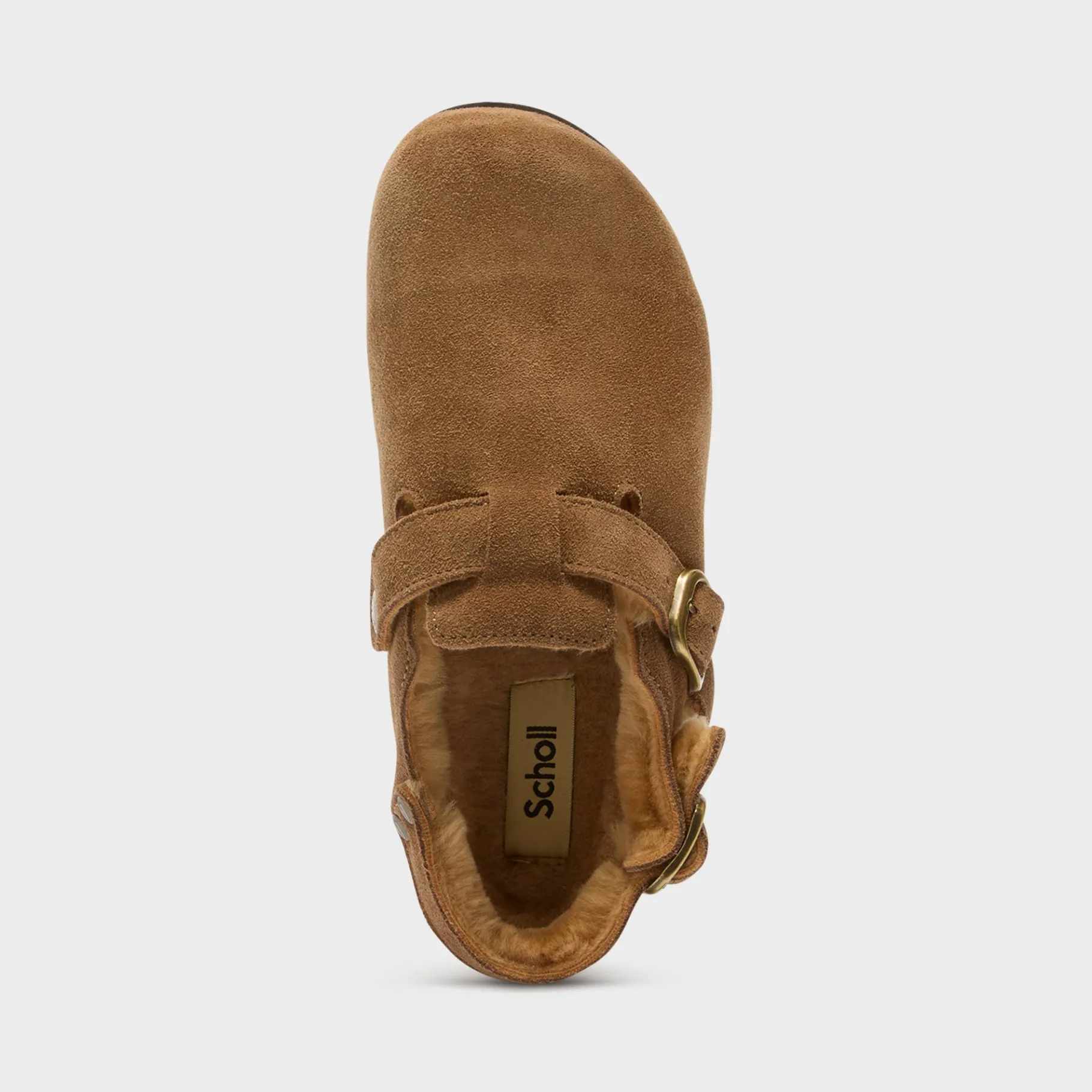 Donna Scholl Sabot*Mules fae fur backstrap