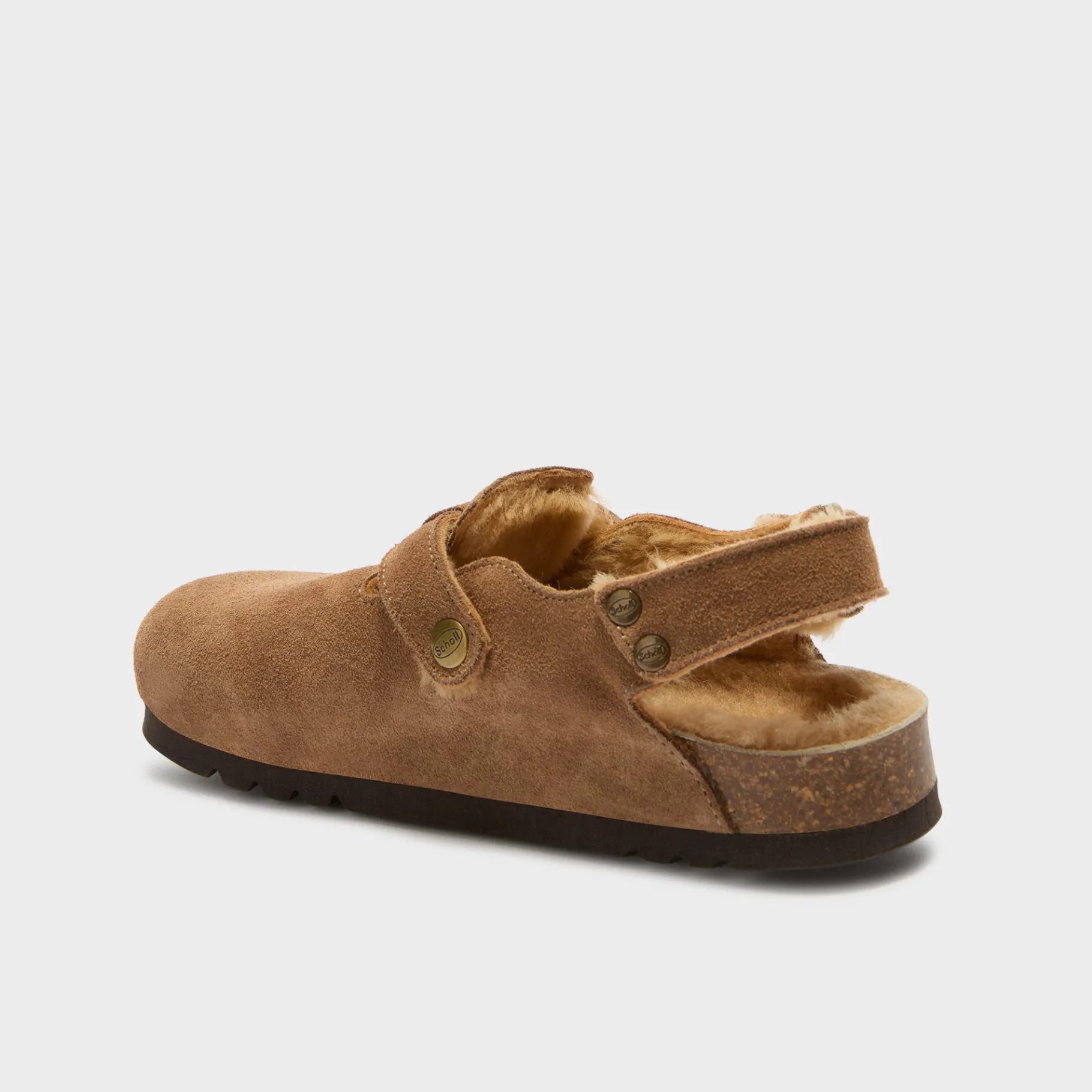 Donna Scholl Sabot*Mules fae fur backstrap