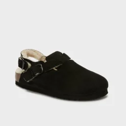 Donna Scholl Sabot*Mules fae fur backstrap