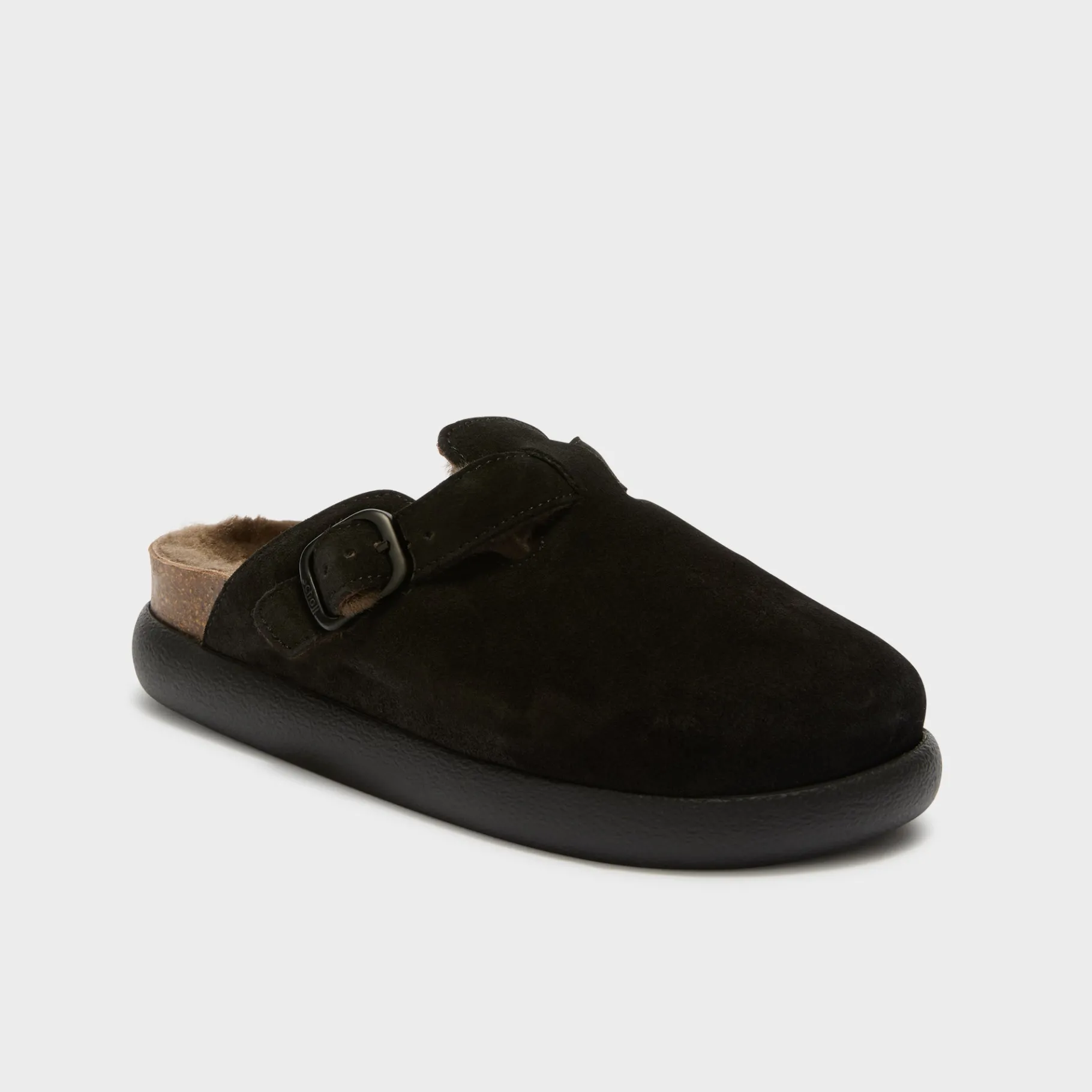 Donna Scholl Sabot*Mules fae fur chunky