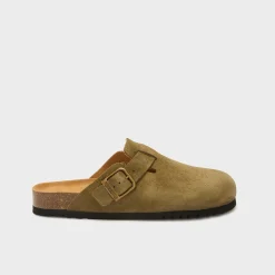 Uomo Scholl Sabot*Mules olivier