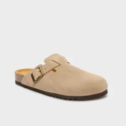 Uomo Scholl Sabot*Mules olivier