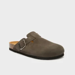Uomo Scholl Sabot*Mules olivier