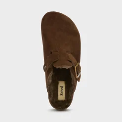 Uomo Scholl Sabot*Mules olivier fur
