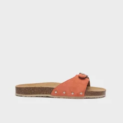 Donna Scholl Sandali*Mules pescura flat cork
