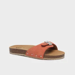 Donna Scholl Sandali*Mules pescura flat cork