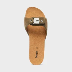 Donna Scholl Sandali*Mules pescura flat cork