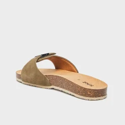 Donna Scholl Sandali*Mules pescura flat cork