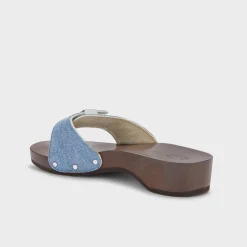 Donna Scholl Sandali|Zoccoli*Sandali pescura heel denim