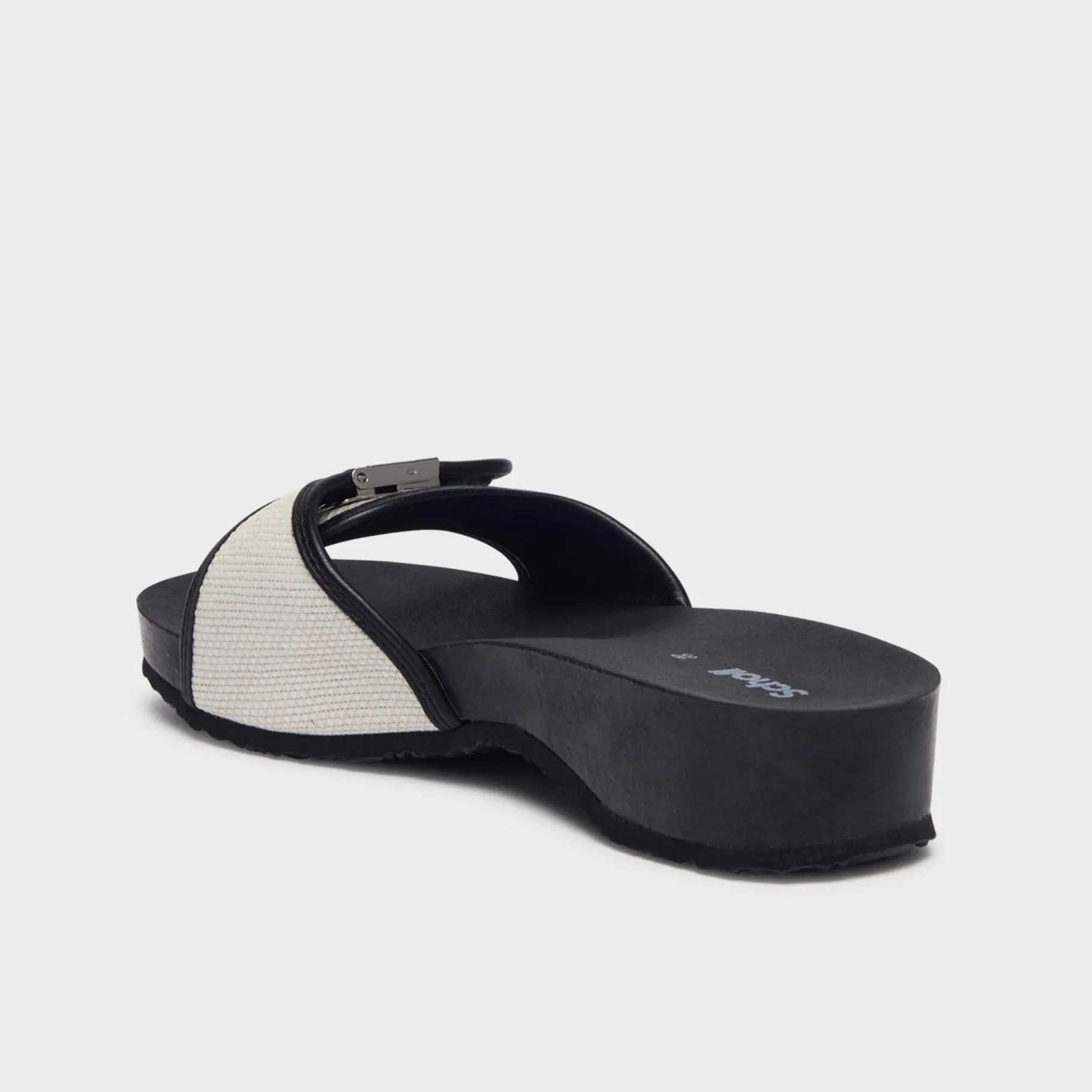 Donna Scholl Tacchi|Sandali*Sandals pescura heel cork