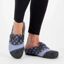 Donna Scholl Pantofole*Slippers bruges buckle