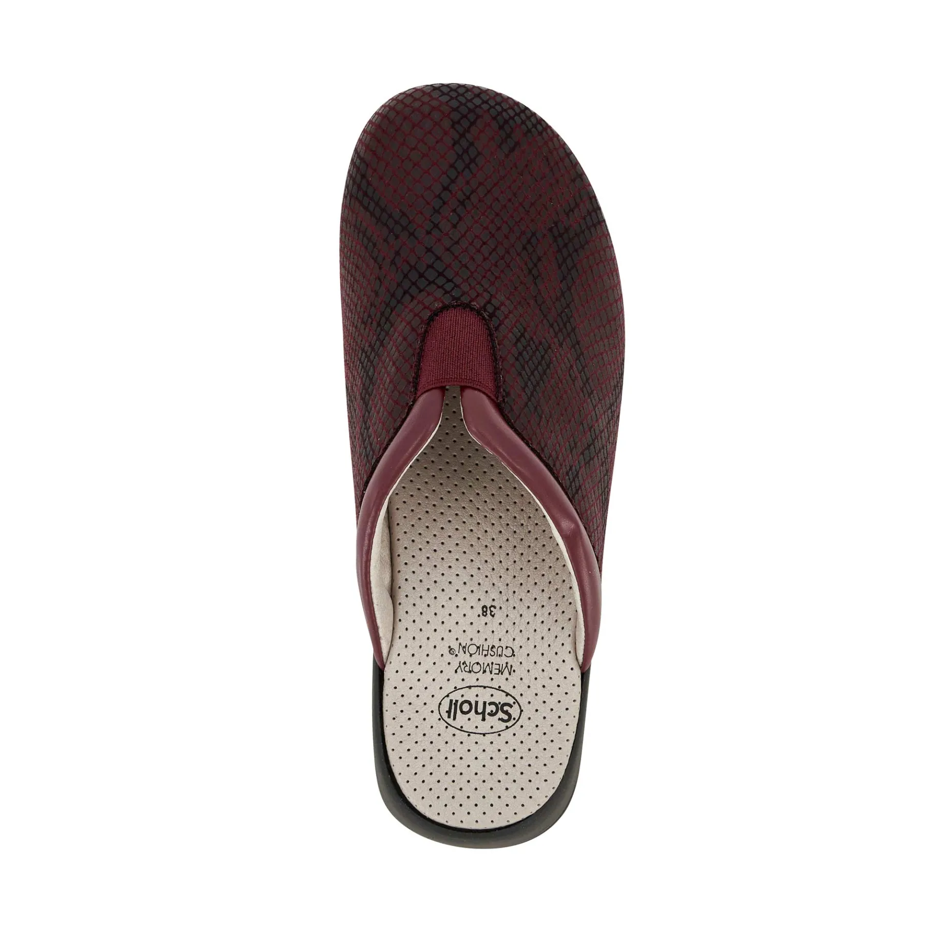 Donna Scholl Pantofole*Slippers toffee ela
