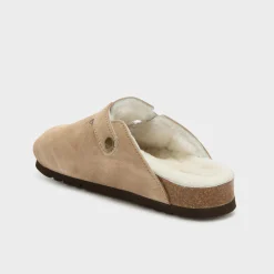 Donna Scholl Sabot*Zoccoli fae fur