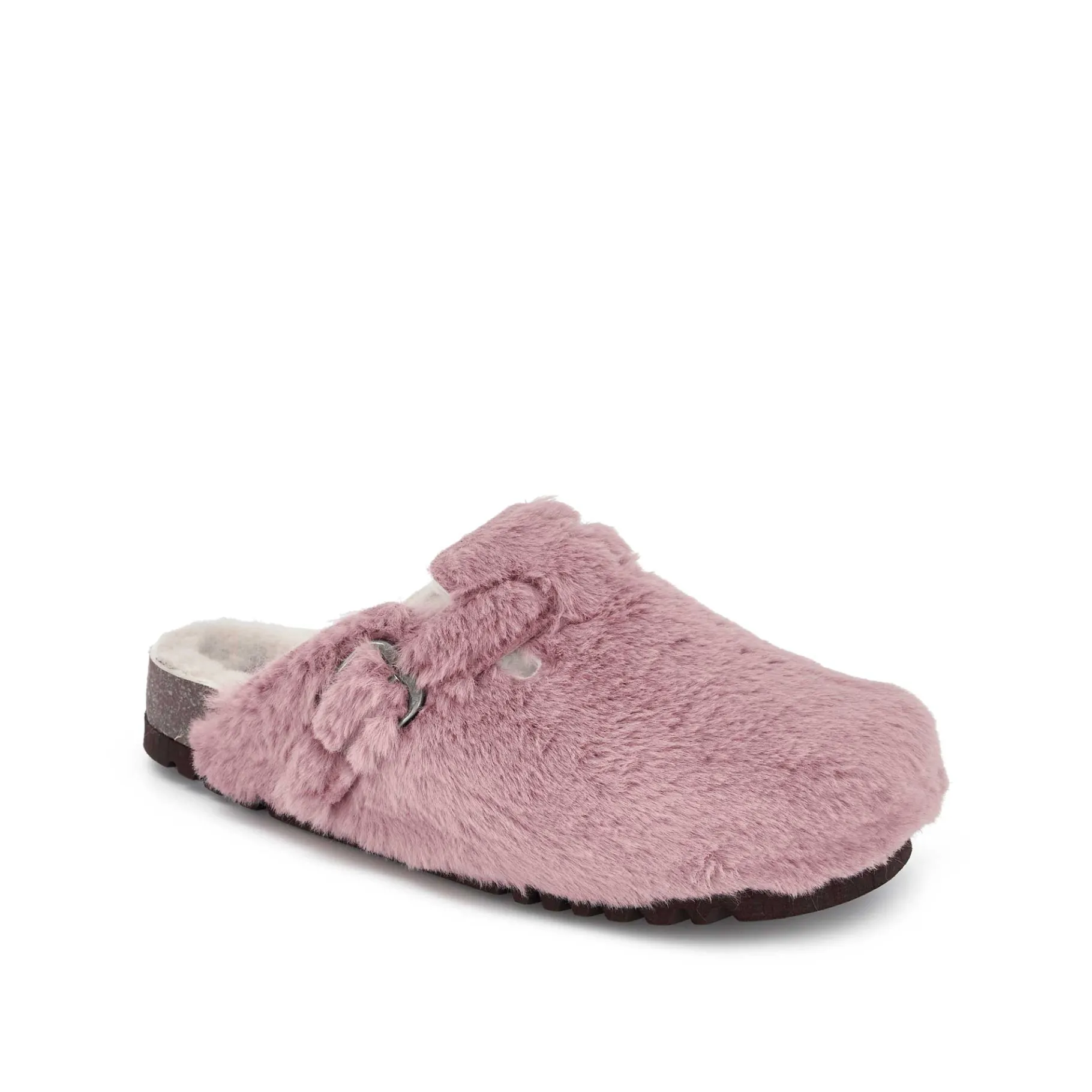 Donna Scholl Sabot*Zoccoli fae fur